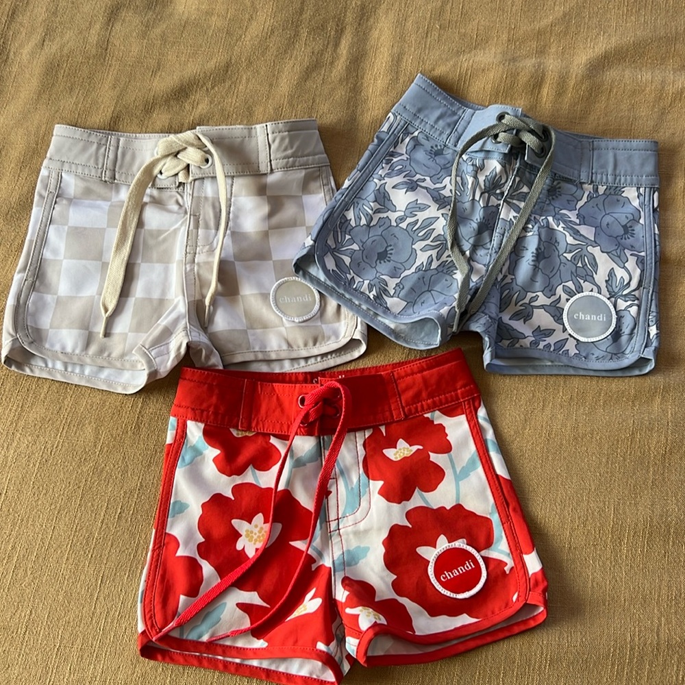 Bundle of boys surf shorts.
